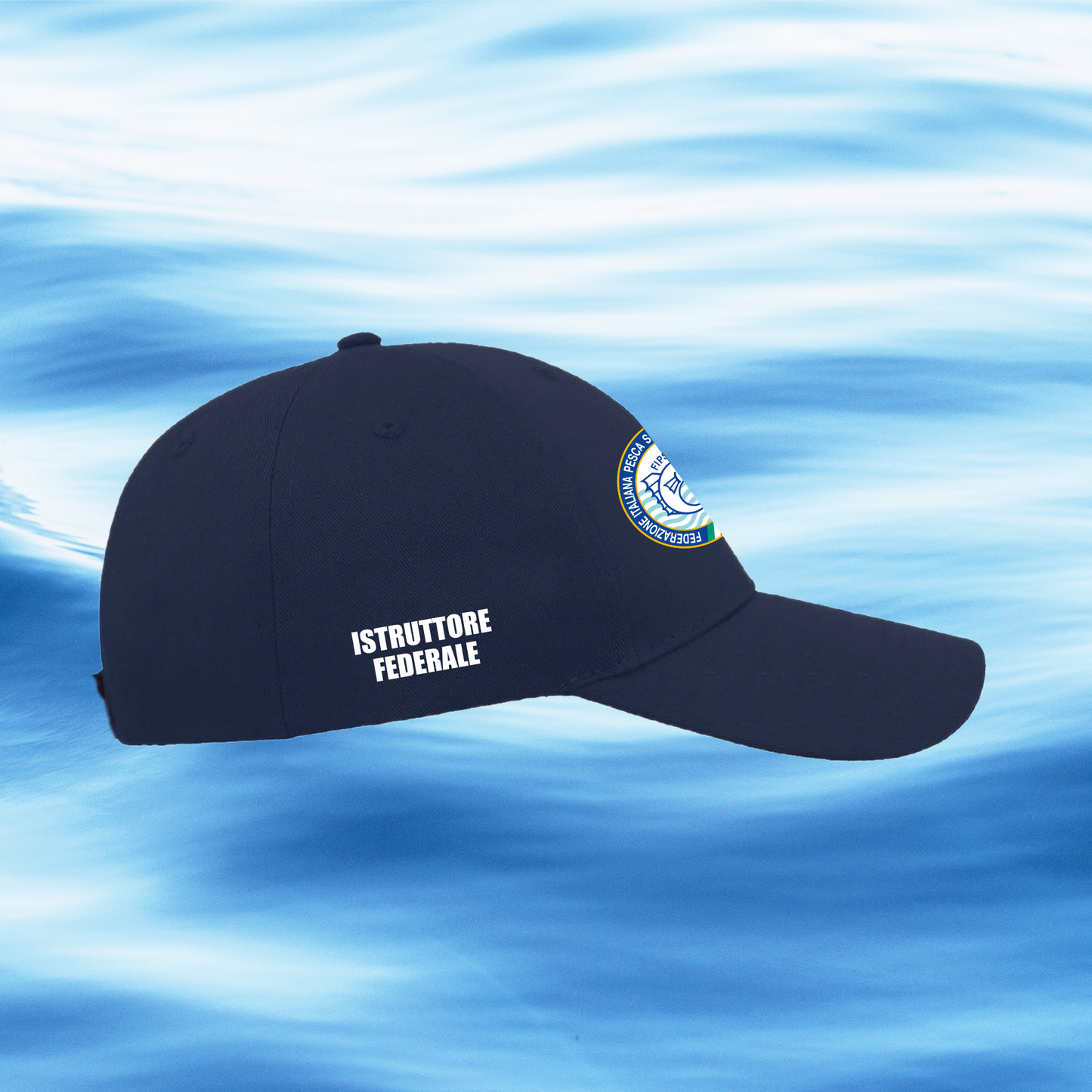 IF - CAPPELLO BLU CON VISIERA ISTRUTTORE FEDERALE